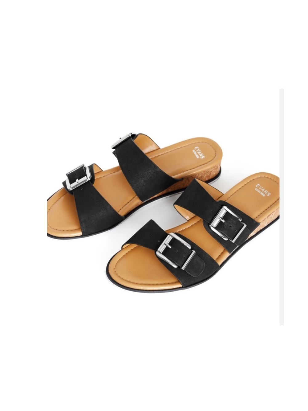 EVANS extra wide slippers